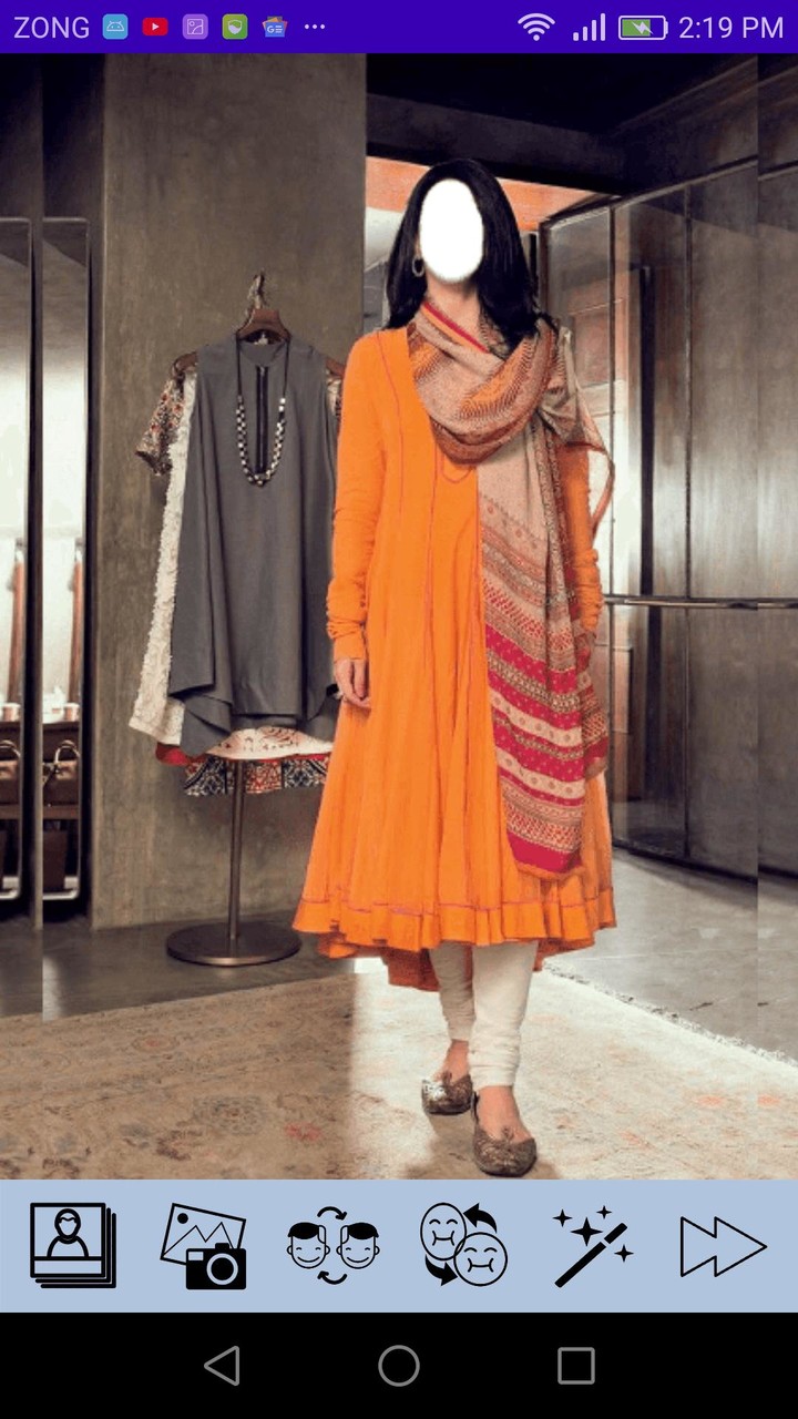 Girls Eastern Frocks Photo Editor screenshot image 5_Popularmodapk.com