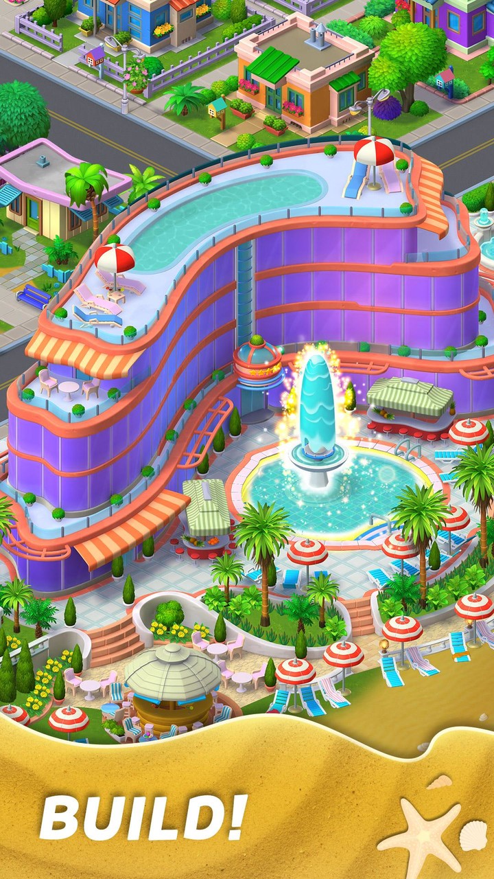 Match Town Makeover: Match 3 screenshot image 3_Popularmodapk.com