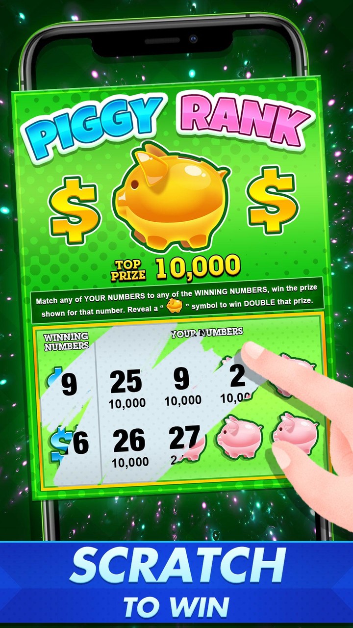 Scratch Off Lottery Scratchers screenshot image 2_Popularmodapk.com