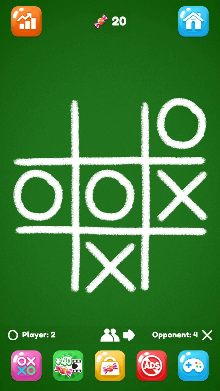 Tic Tac Toe: Classic XOXO Game screenshot image 10_Popularmodapk.com