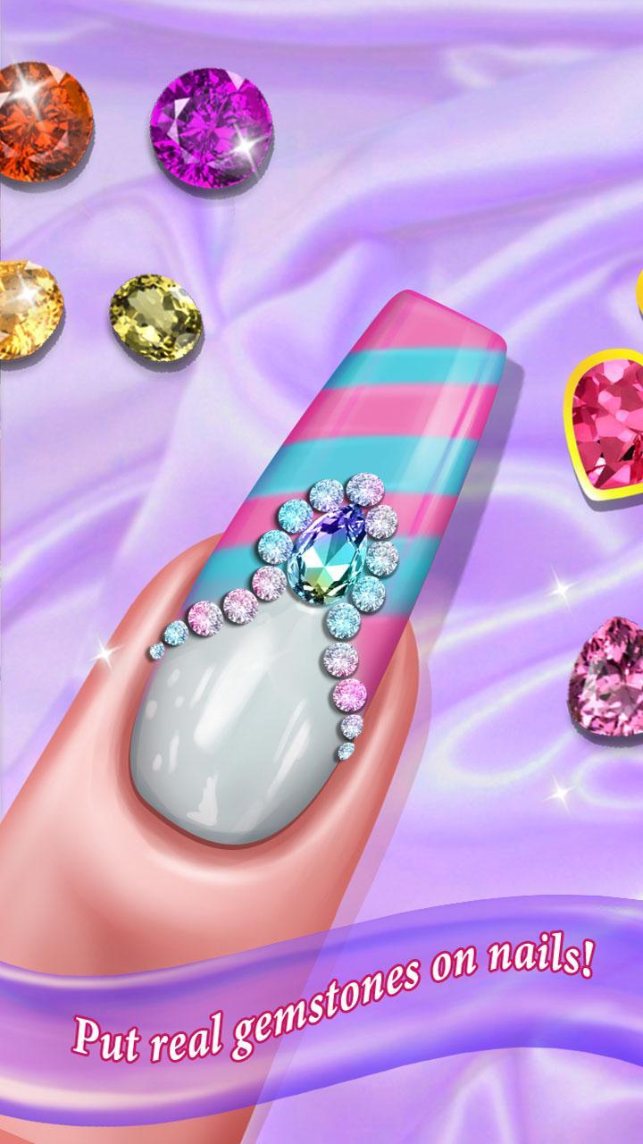 Nail Art Salon Girls Game screenshot image 5_Popularmodapk.com