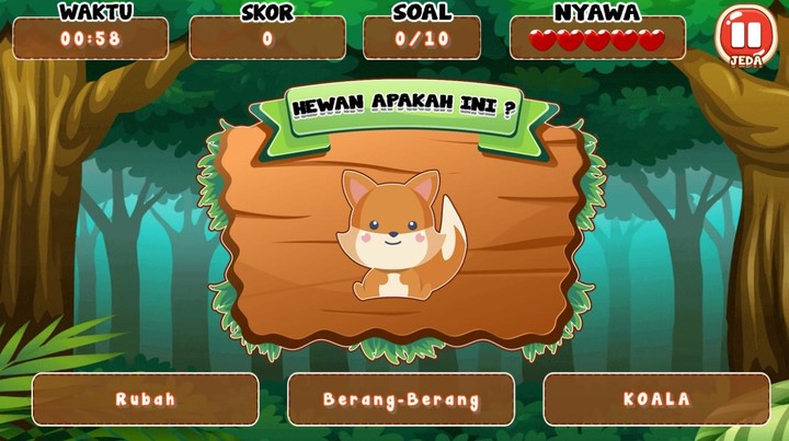 Edukasi Mengenal Hewan Nokturn screenshot image 2_Popularmodapk.com