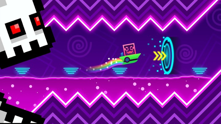 Rhythm Dash - Geometry Jump screenshot image 1_Popularmodapk.com