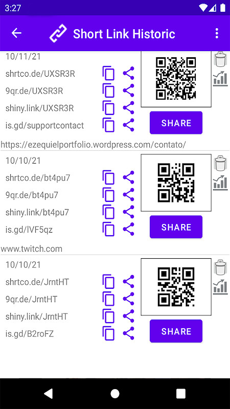 Short Link - URL Shortener screenshot image 6_Popularmodapk.com