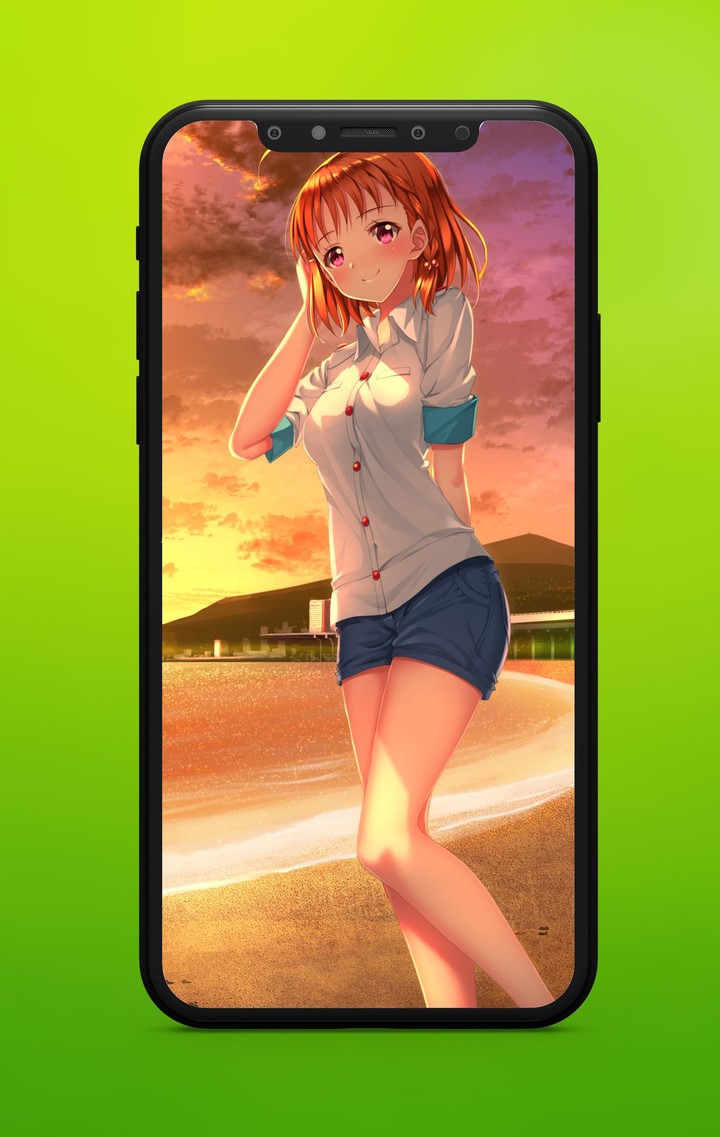 Anime Wallpaper Girl Rain screenshot image 6_Popularmodapk.com