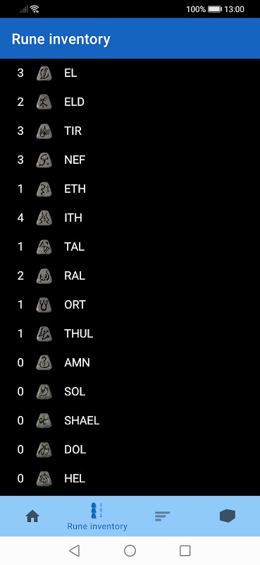 Runeword finder for Diablo II screenshot image 1_Popularmodapk.com