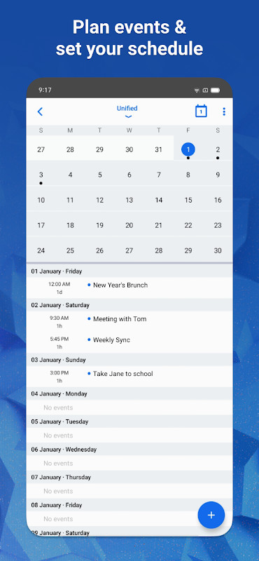 Email Blue Mail - Calendar screenshot image 7_Popularmodapk.com