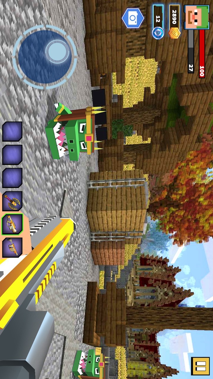 Fire Craft: 3D Pixel World(Unlimited Money) screenshot image 1_Popularmodapk.com