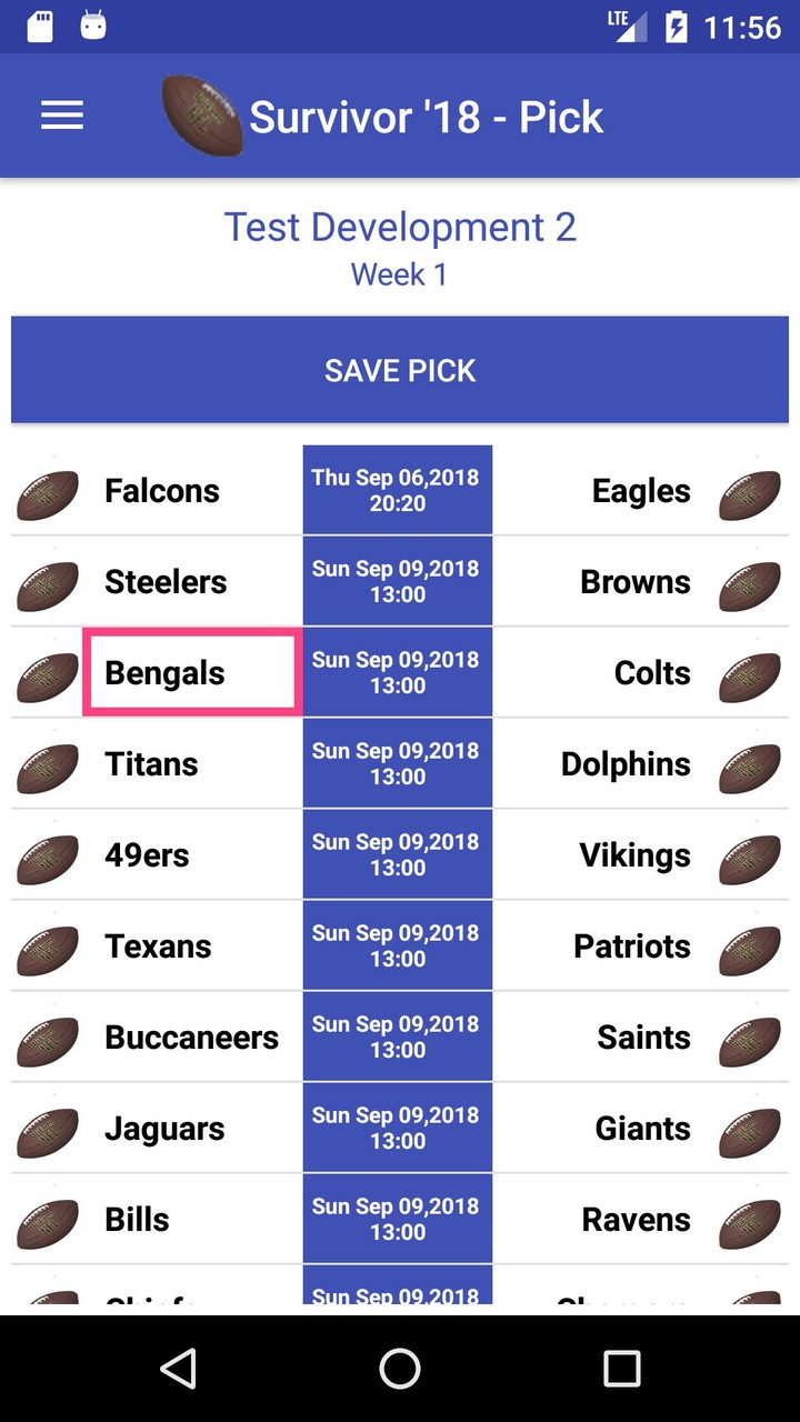 NFL Survivor '22 screenshot image 3_Popularmodapk.com