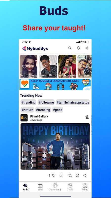 Mybuddys - Connect the World ! screenshot image 2_Popularmodapk.com