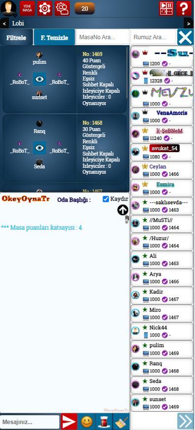 SevgiOkey.Com - Okey Oyna screenshot image 1_Popularmodapk.com