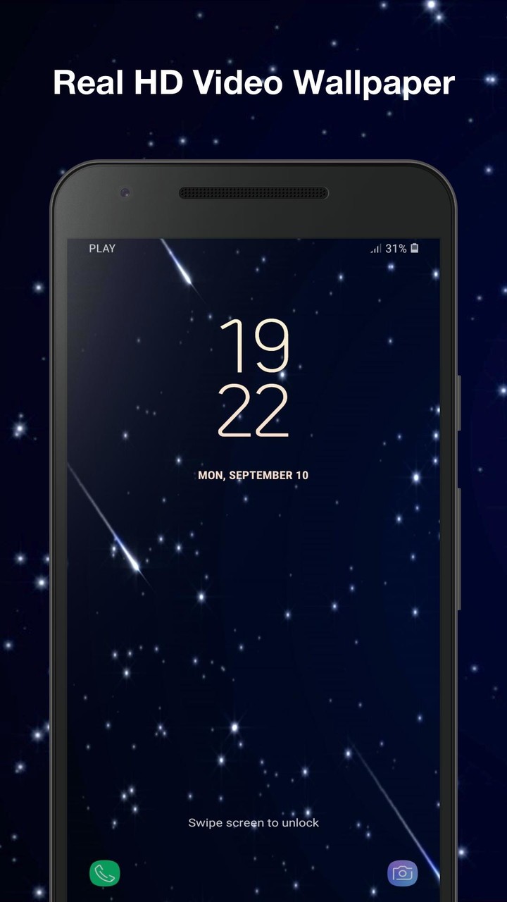Falling Stars Live Wallpaper screenshot image 9_Popularmodapk.com