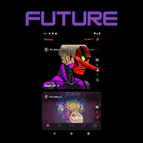 Moony-NFT Social Media screenshot image 5_Popularmodapk.com