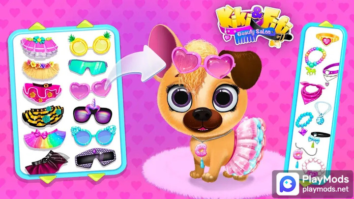 Kiki & Fifi Pet Beauty Salon<span>(No ads)</span> screenshot image 5_Popularmodapk.com