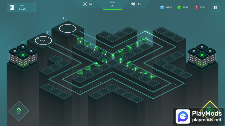 X Defense: Timing TD<span>(Unlimited currencies)</span> screenshot image 1_Popularmodapk.com