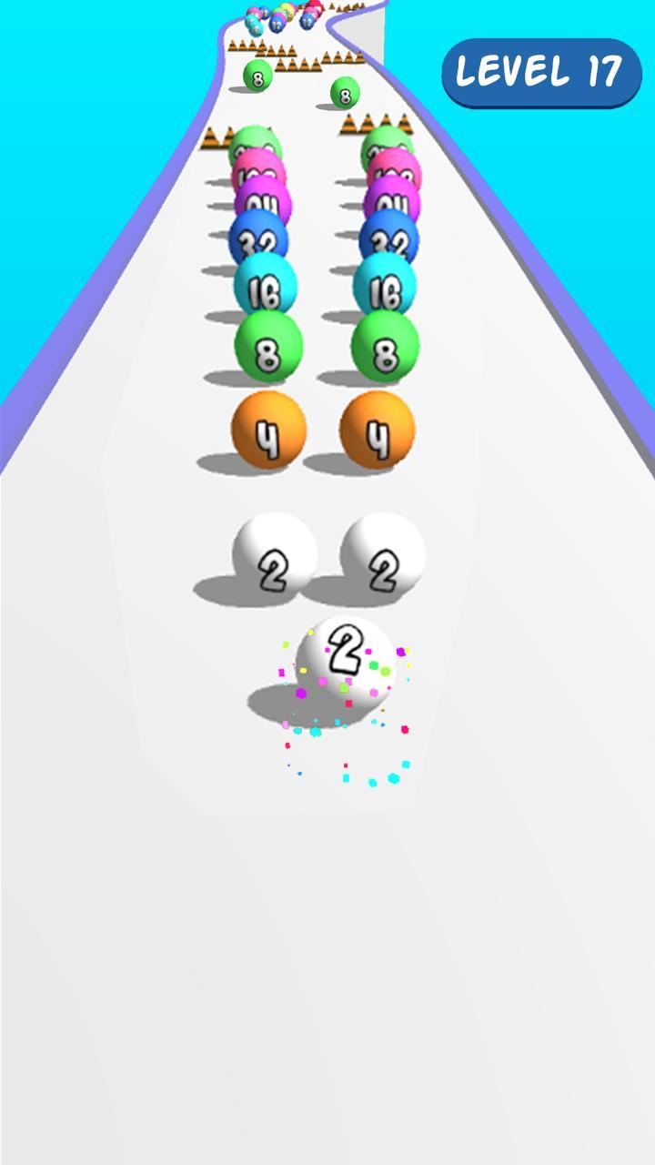 Merge 2048 Run Ball screenshot image 5_Popularmodapk.com