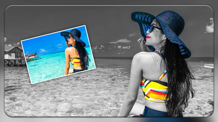 Black-White Color Splash Photo screenshot image 1_Popularmodapk.com