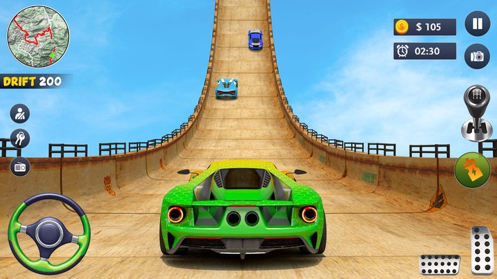 Ramp Car Jump Stunts screenshot image 5_Popularmodapk.com