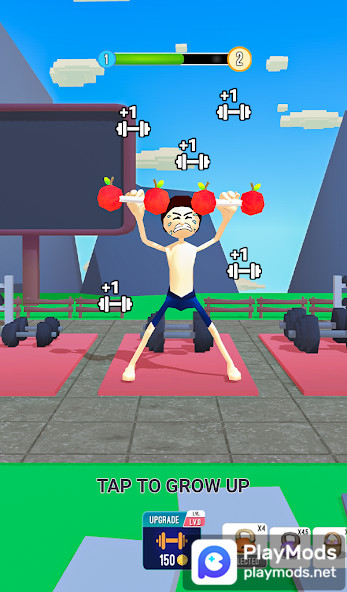 Gym Workout Clicker: Muscle Up<span>(No Ads)</span> screenshot image 1_Popularmodapk.com