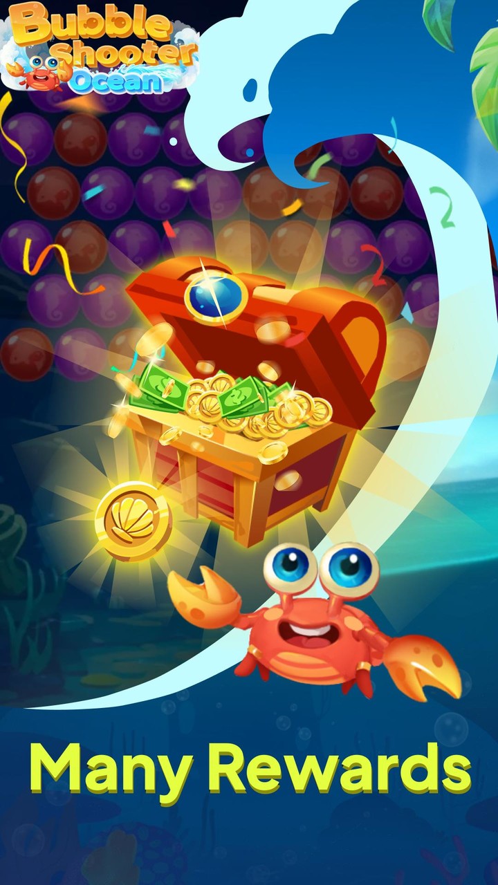 Ocean Bubble Shooter screenshot image 2_Popularmodapk.com