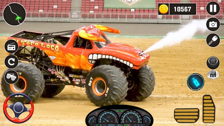 Monster Truck Demolition Derby screenshot image 2_Popularmodapk.com