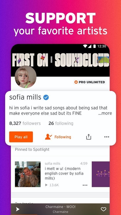 SoundCloud screenshot image 3_Popularmodapk.com