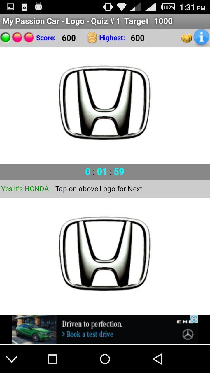 Car Logo Quiz screenshot image 18_Popularmodapk.com