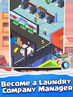 Idle Laundry(Get rewarded for not watching ads) screenshot image 12_Popularmodapk.com