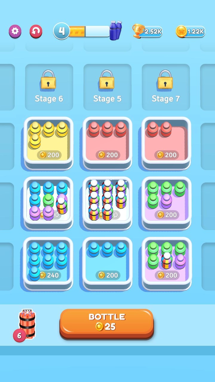 Bottle Sort screenshot image 5_Popularmodapk.com