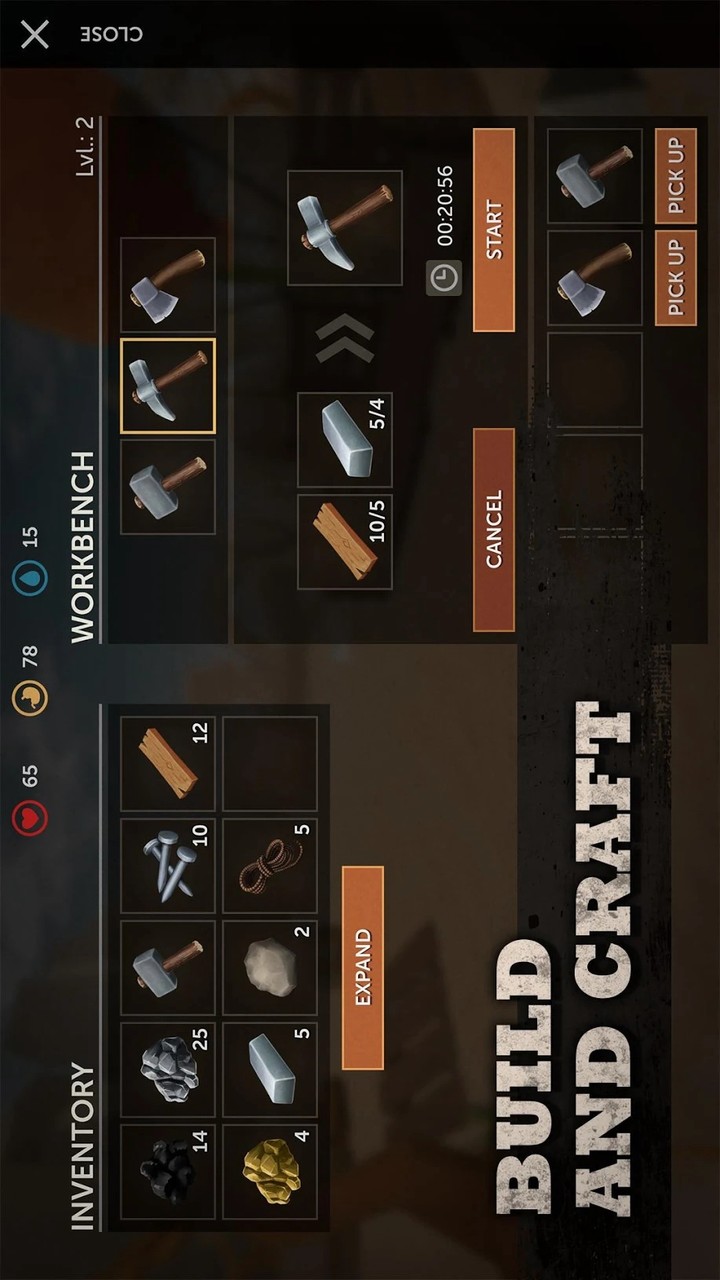 Desert Skies  Sandbox Survival(Large gold coins) screenshot image 2_Popularmodapk.com