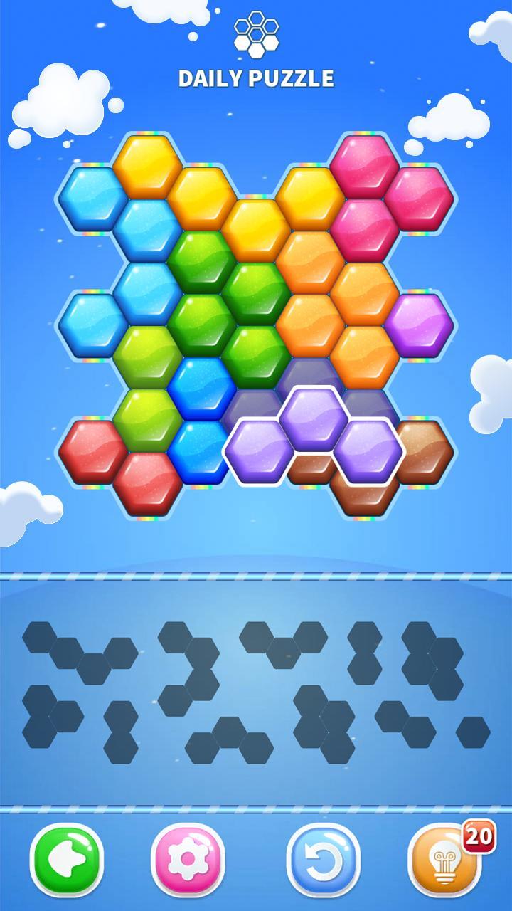 Block Candy: Hexa Puzzle screenshot image 1_Popularmodapk.com