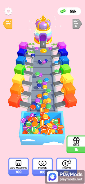 Dessert Factory Idle<span>(Unlimited Money)</span> screenshot image 2_Popularmodapk.com