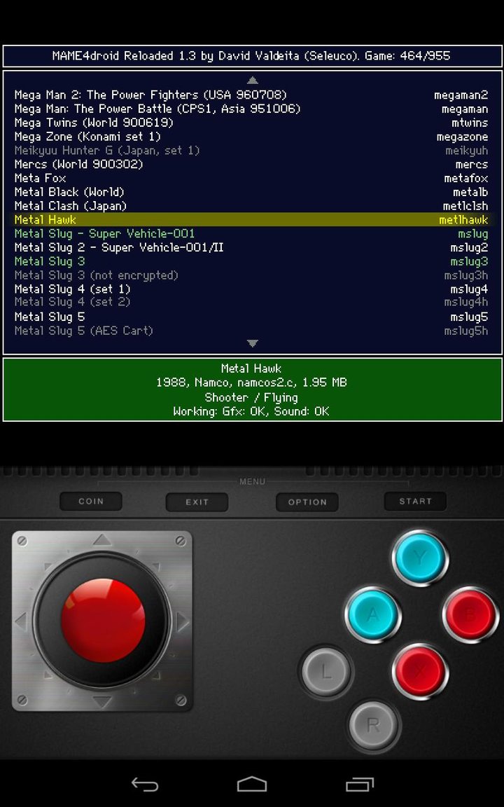 MAME4droid  (0.139u1) screenshot image 2_Popularmodapk.com