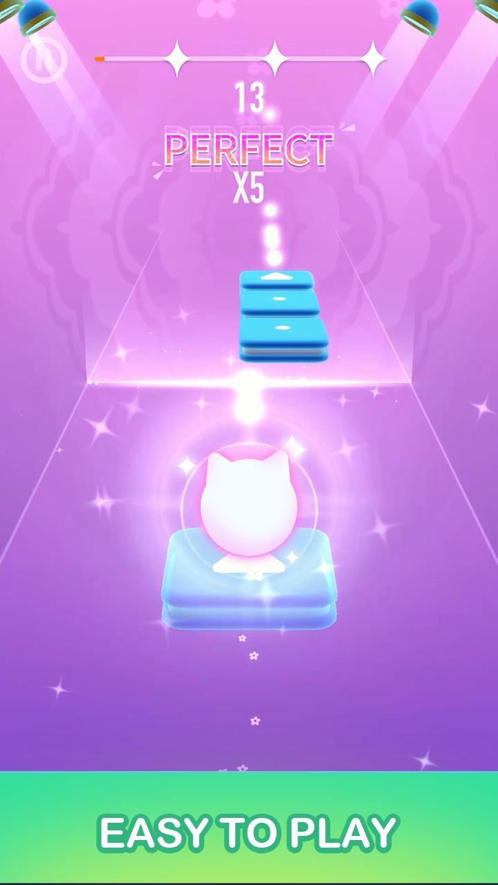 Dancing Cats - Music Tiles screenshot image 3_Popularmodapk.com