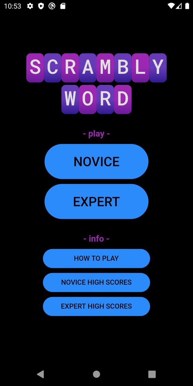 Scrambly Word screenshot image 1_Popularmodapk.com