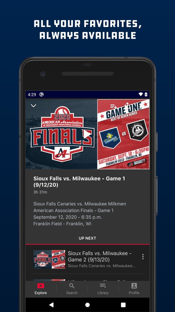 American Association TV screenshot image 3_Popularmodapk.com