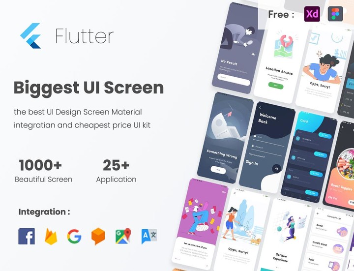 Biggest UI Kit - Flutter UI Ki screenshot image 6_Popularmodapk.com