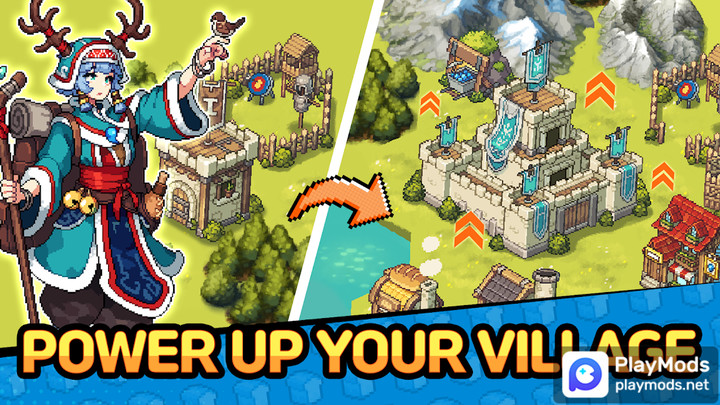 Unknown Knights: Pixel RPG<span>(No Ads)</span> screenshot image 2_Popularmodapk.com