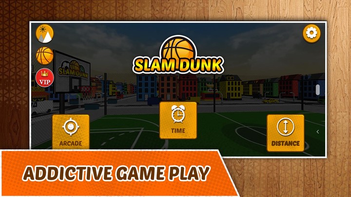 Slam Dunk - Basket Hoops Game screenshot image 4_Popularmodapk.com