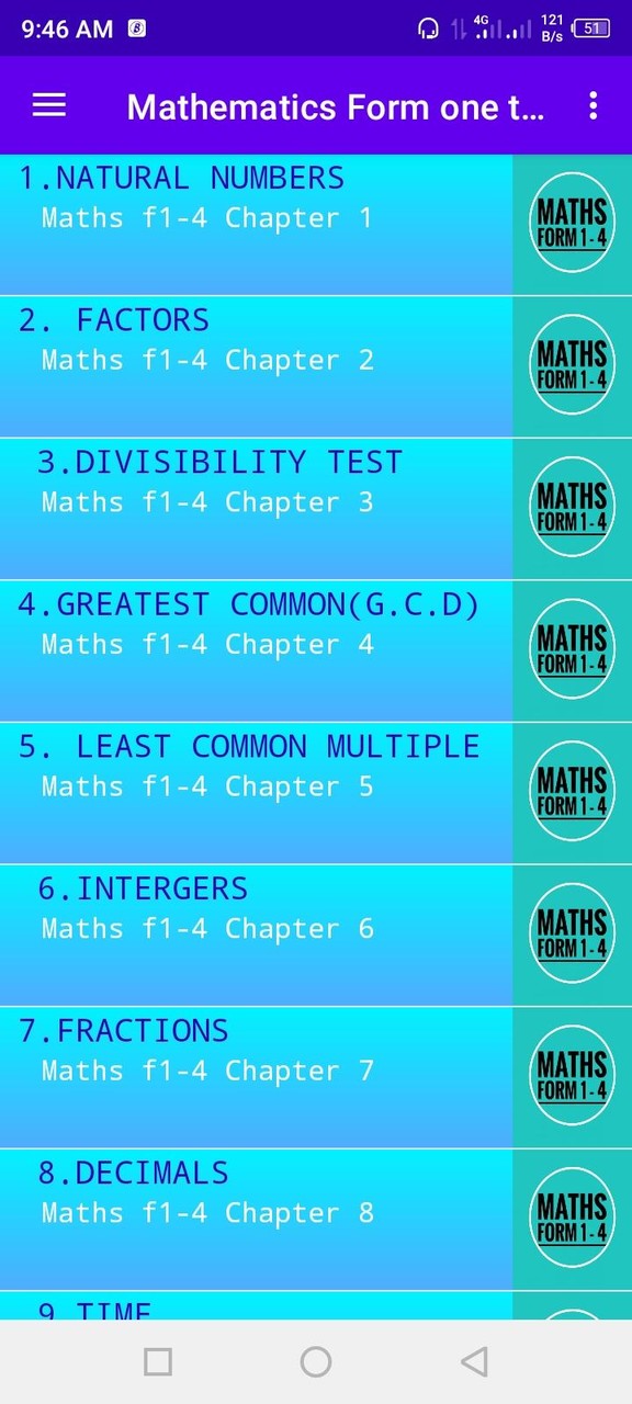 Mathematics form one to four screenshot image 9_Popularmodapk.com