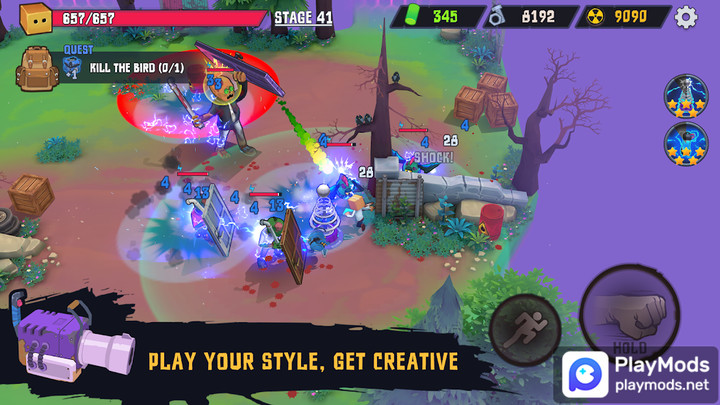 Box Head: Zombie Warfare<span>(Unlimited Uranium)</span> screenshot image 4_Popularmodapk.com
