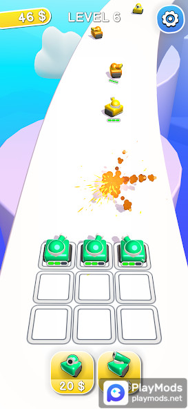 Tanks Merge<span>(No Ads)</span> screenshot image 2_Popularmodapk.com