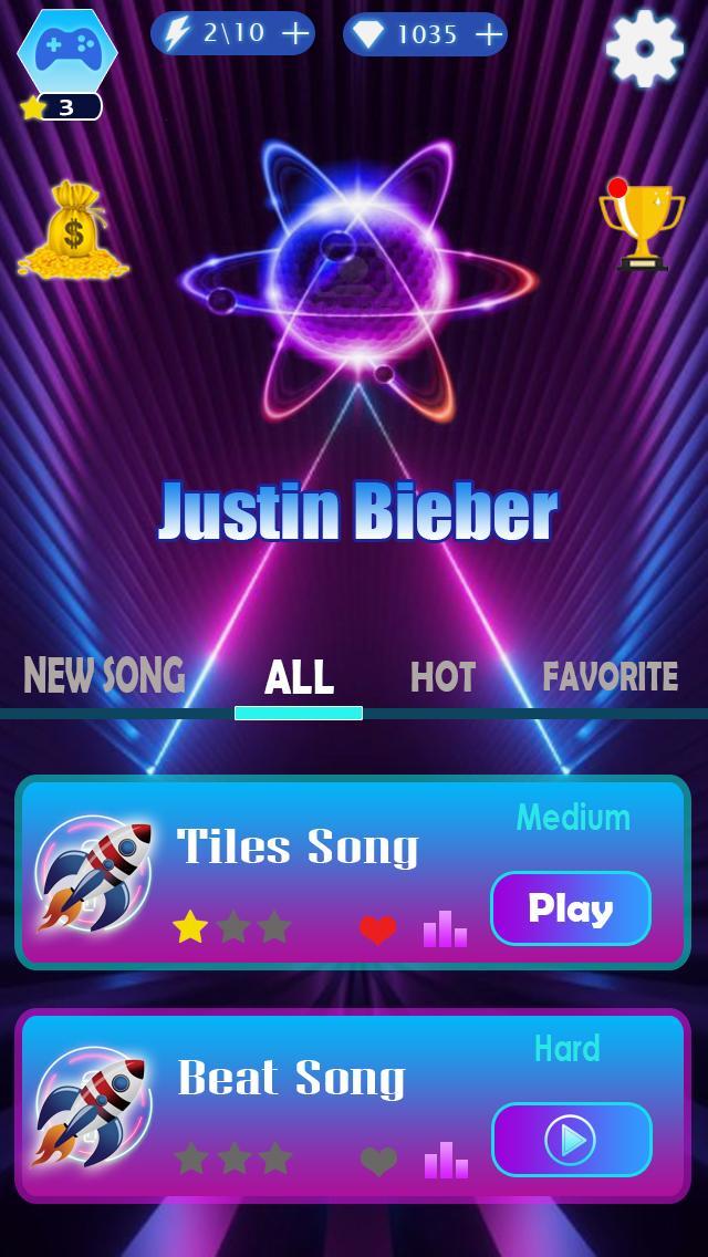 Justien Bieber Tiles Hop screenshot image 1_Popularmodapk.com