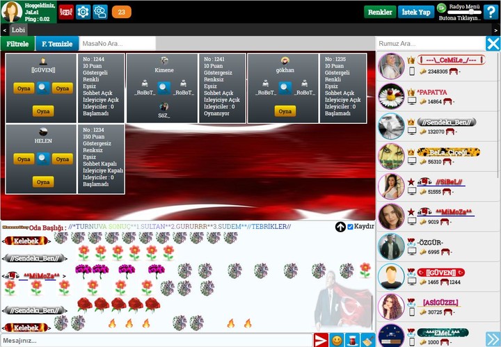 MunzurOkey - Online Okey Oyna screenshot image 5_Popularmodapk.com