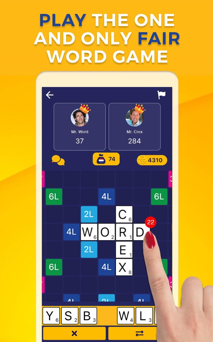 WordCrex - The fair word game screenshot image 5_Popularmodapk.com