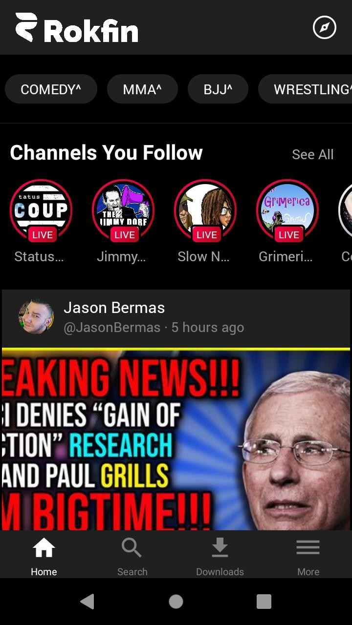 Rokfin screenshot image 1_Popularmodapk.com