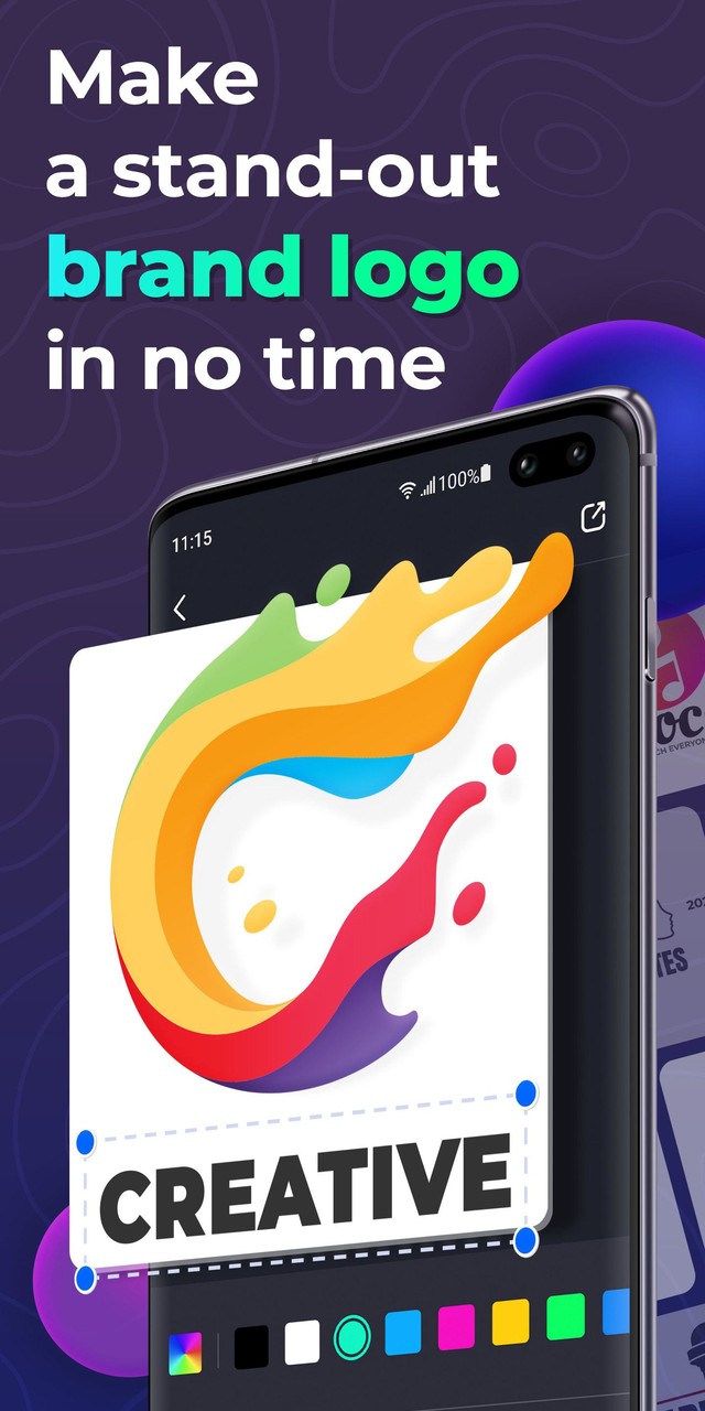 Shaped - Logo Design Maker screenshot image 10_Popularmodapk.com