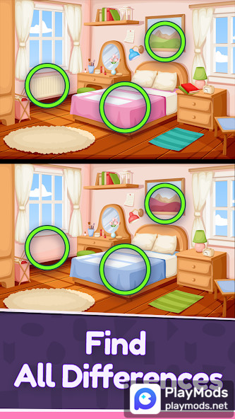 Differences - Find Difference<span>(unlimited resources)</span> screenshot image 1_Popularmodapk.com