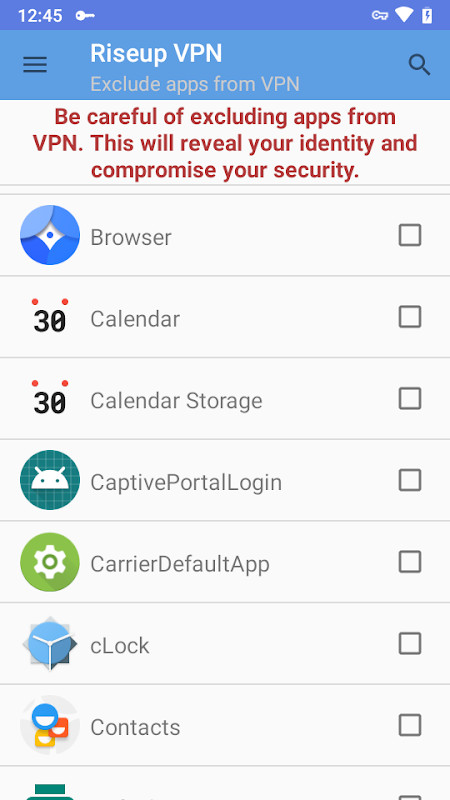 RiseupVPN screenshot image 13_Popularmodapk.com