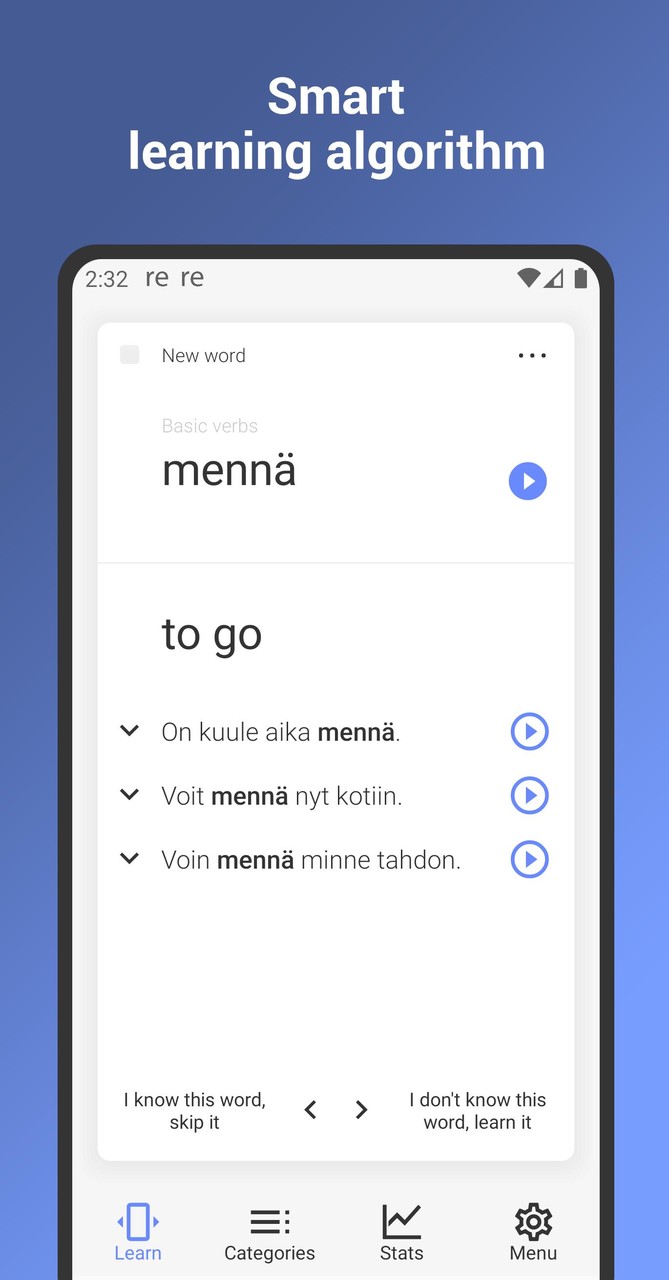Learn Finnish with flashcards! screenshot image 2_Popularmodapk.com